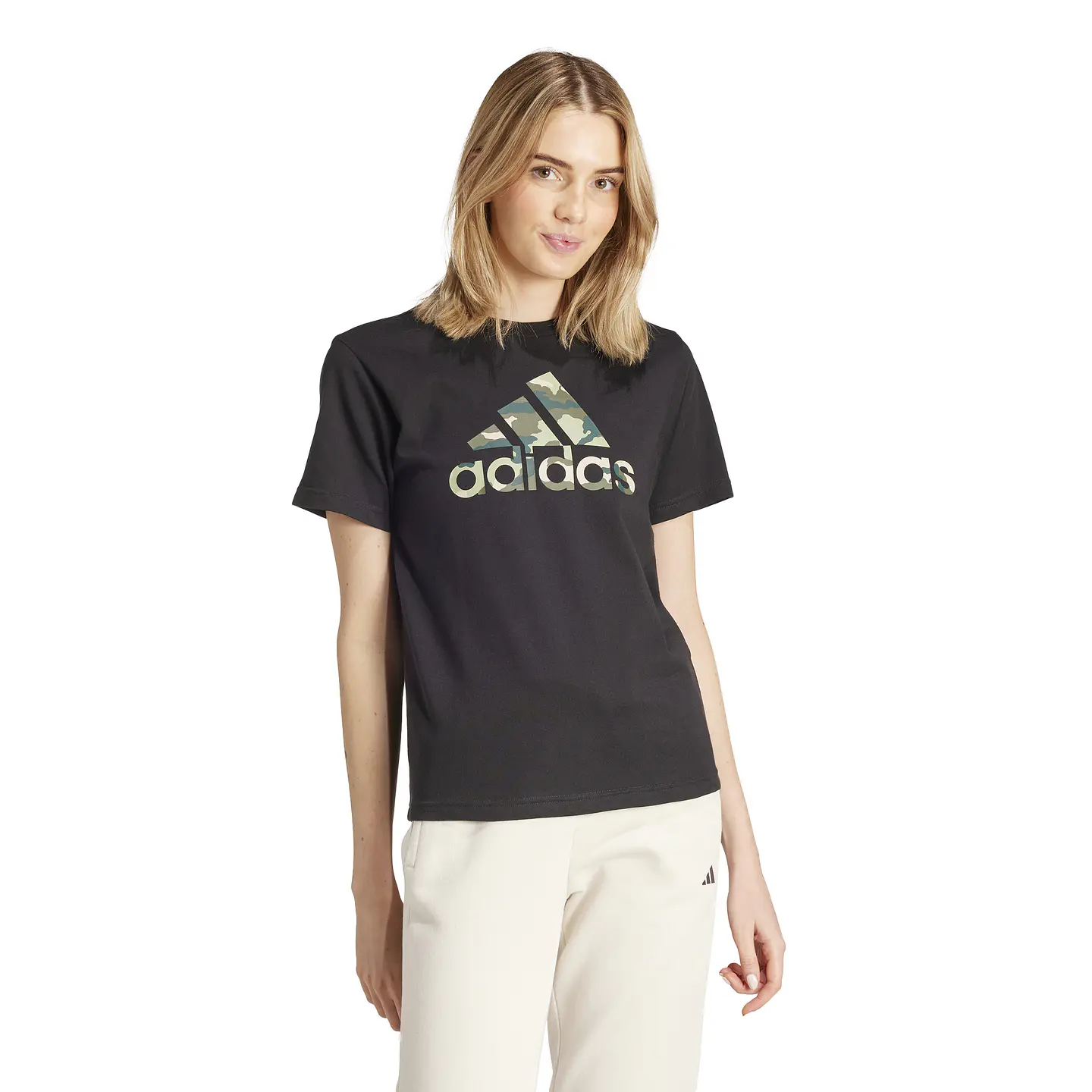 Polera Mujer Negra Adidas IW5173 1