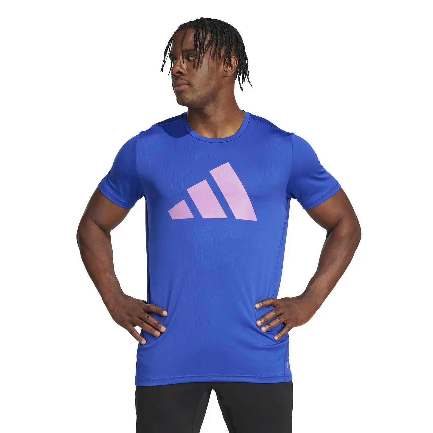 Polera Hombre Azul Adidas IW8423 1