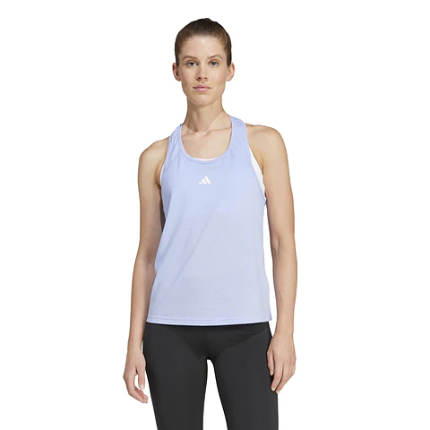 Polera Mujer Celeste Adidas IX1023