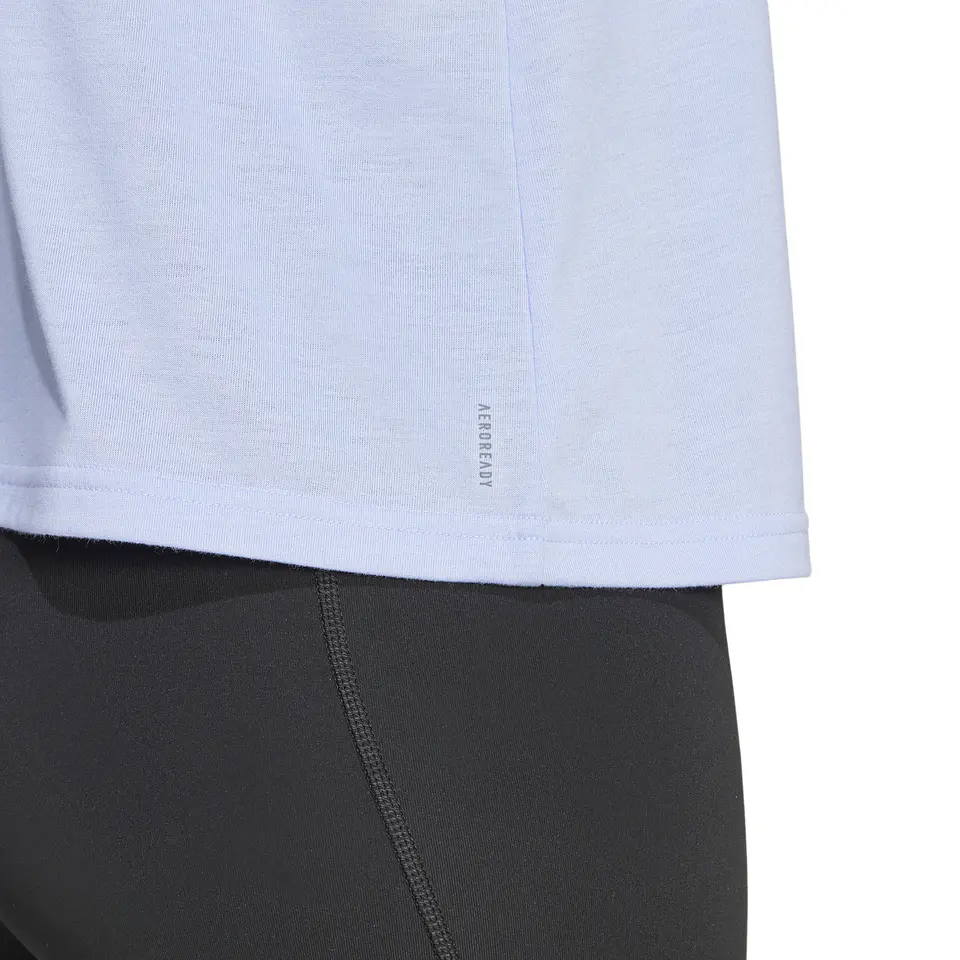 Polera Mujer Celeste Adidas IX1023 3