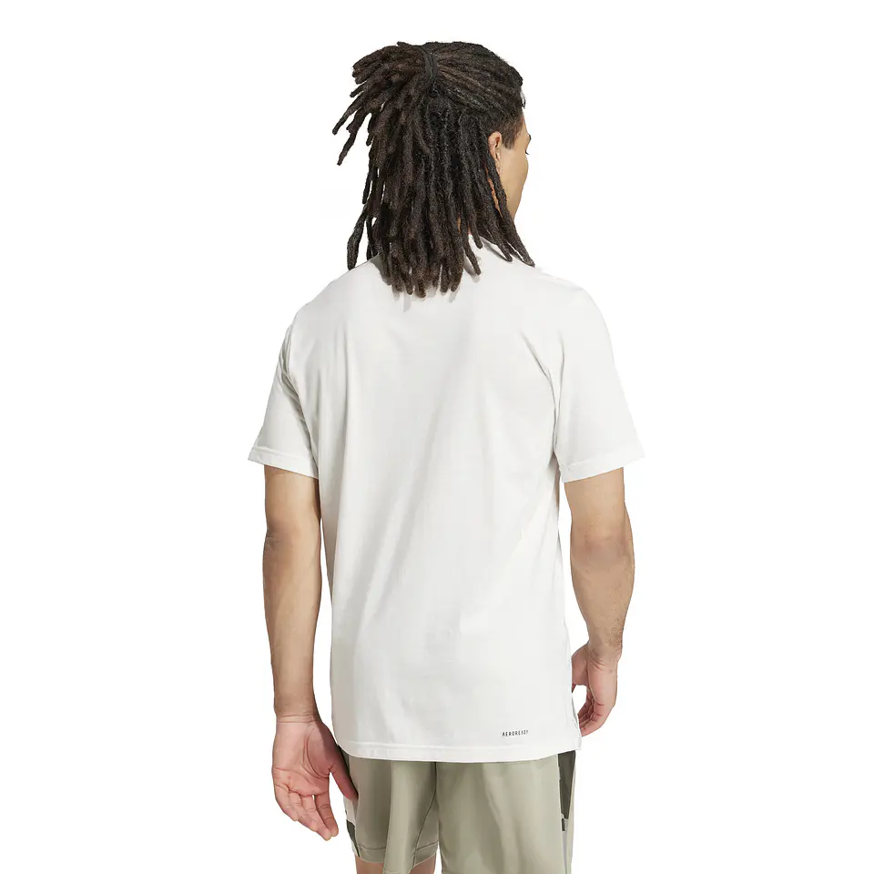 Polera Hombre Beige Adidas IW8489 2