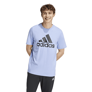 Polera Hombre Azul Adidas IX0138