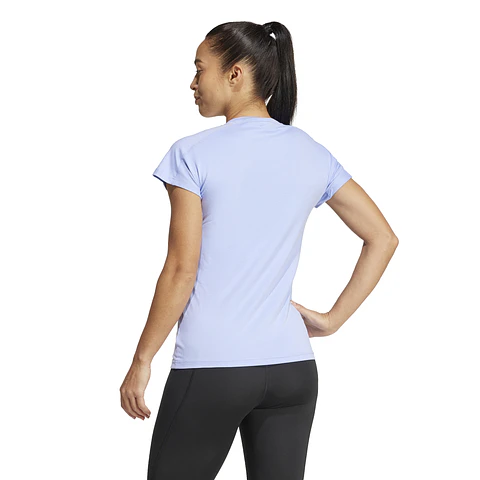 Polera Mujer Celeste Adidas IX1005