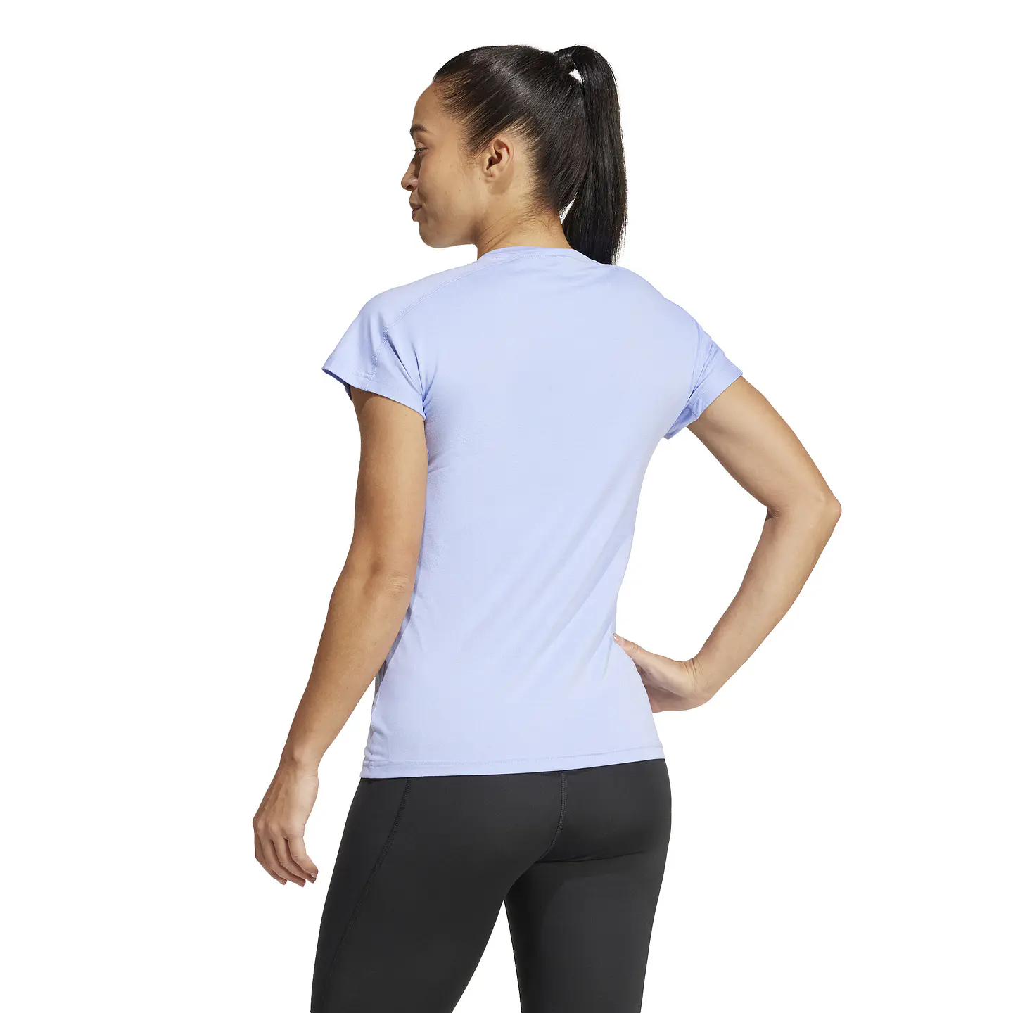Polera Mujer Celeste Adidas IX1005 2