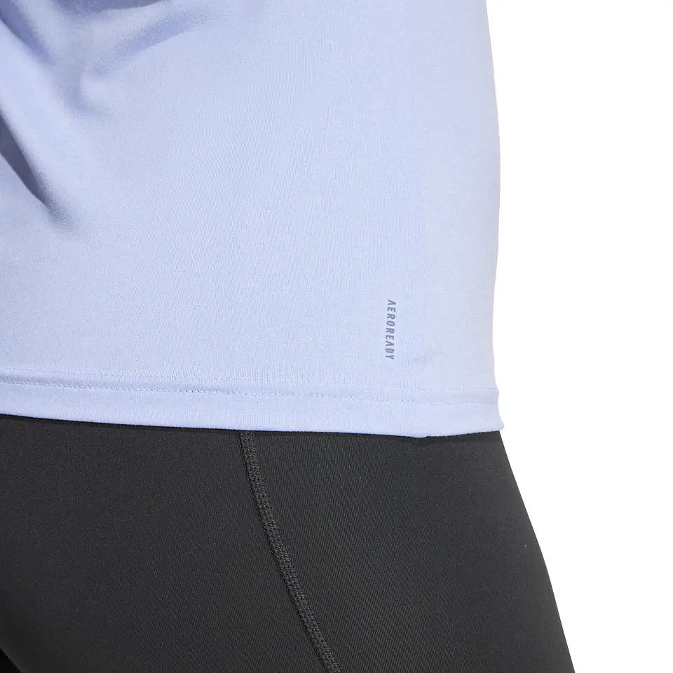Polera Mujer Celeste Adidas IX1005 4