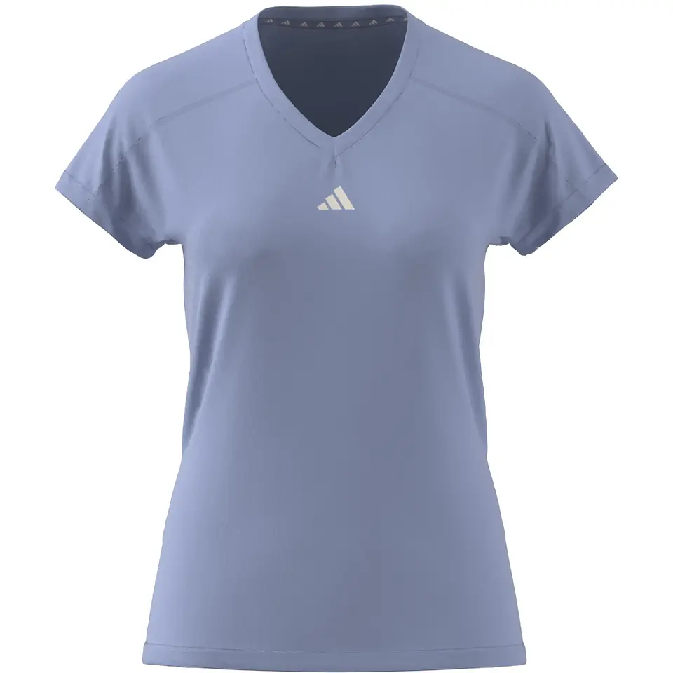 Polera Mujer Celeste Adidas IX1005 5
