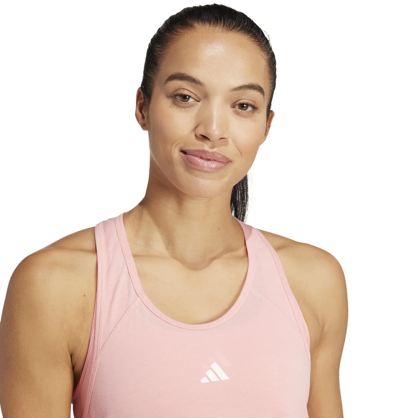 Polera Mujer Rosada Adidas IX1018 3