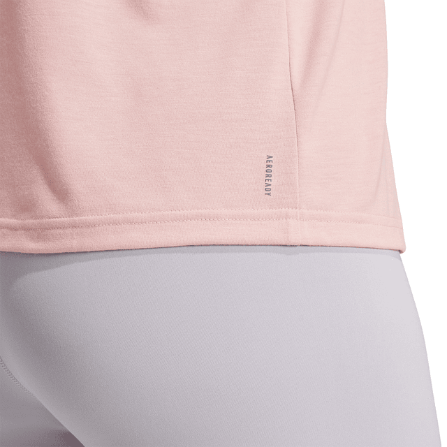 Polera Mujer Rosada Adidas IX1018