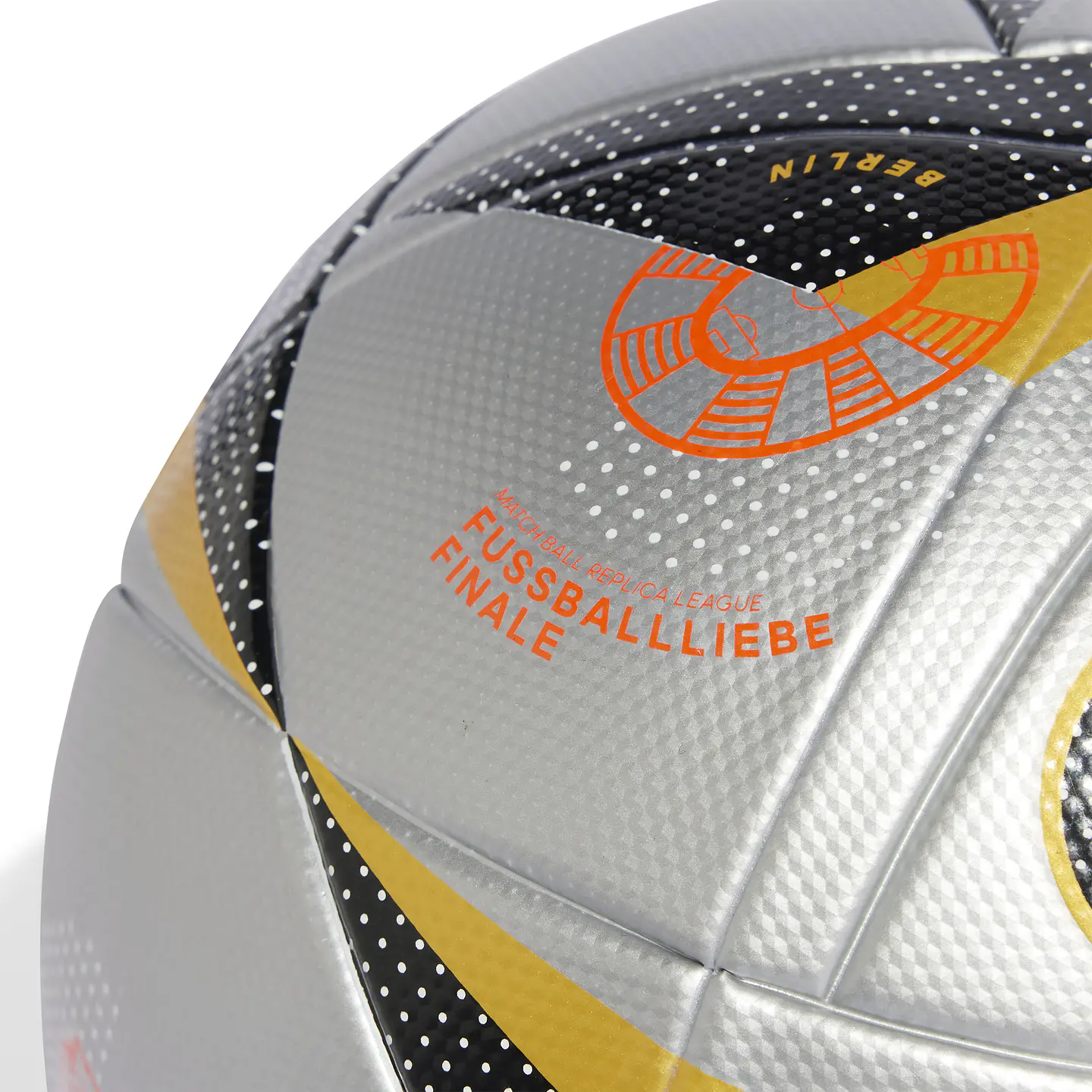 Pelota de Fútbol Fussballliebe Finale League Plateada Adidas IX4046 3