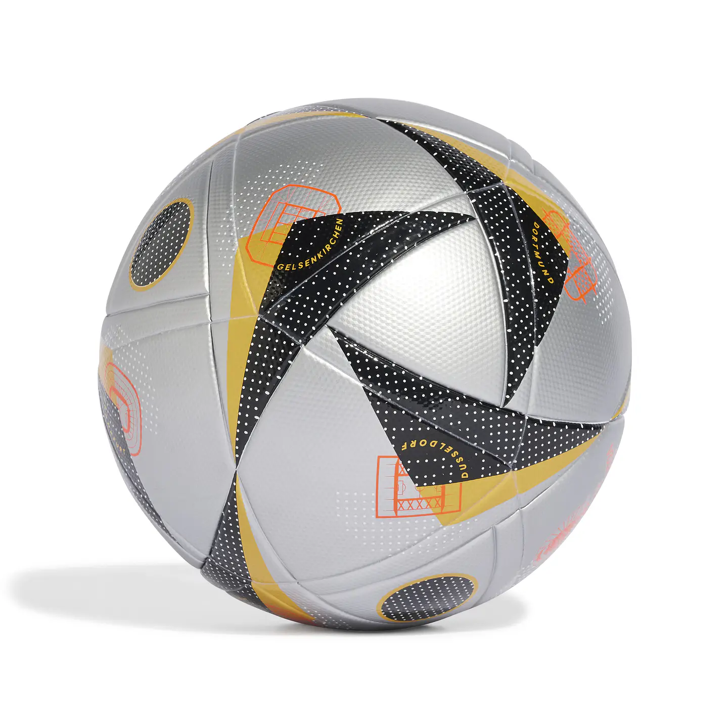 Pelota de Fútbol Fussballliebe Finale League Plateada Adidas IX4046 4