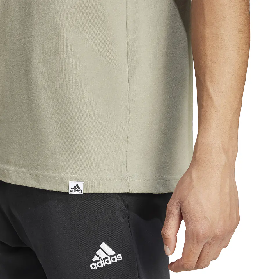 Polera Hombre Oliva Adidas IY0743 4