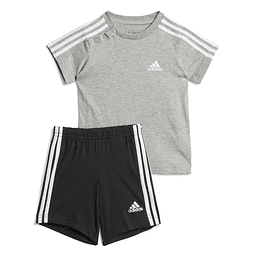 Conjunto Bebé/RN Gris Adidas IY5091