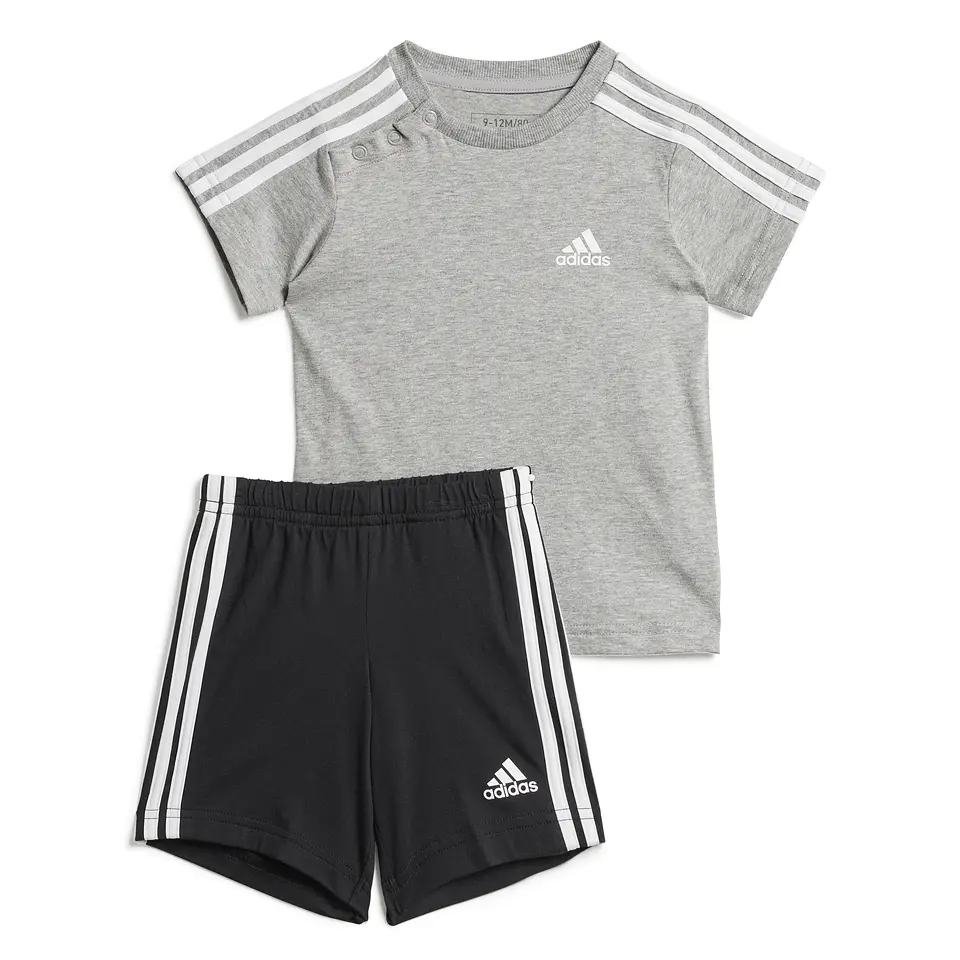 Conjunto Bebé/RN Gris Adidas IY5091 1