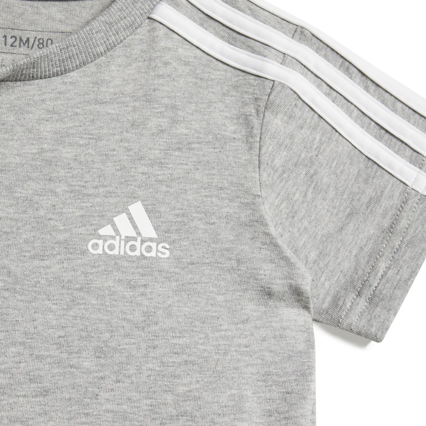 Conjunto Bebé/RN Gris Adidas IY5091 3