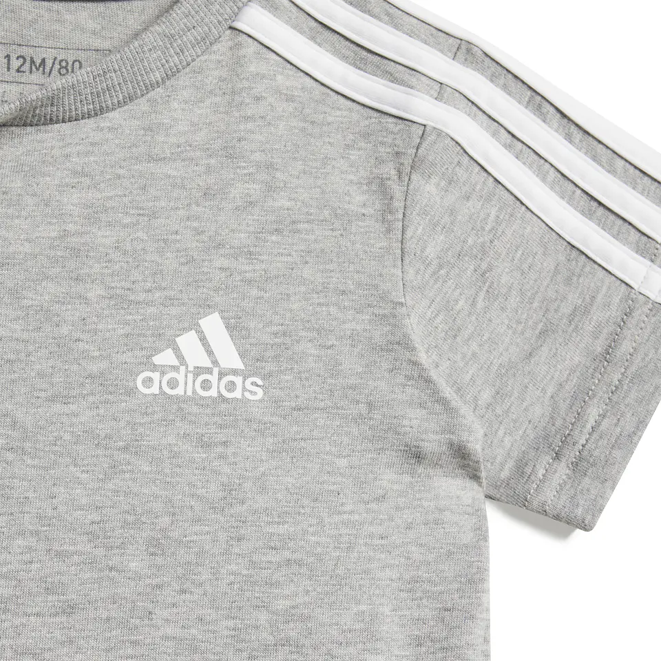 Conjunto Bebé/RN Gris Adidas IY5091 3