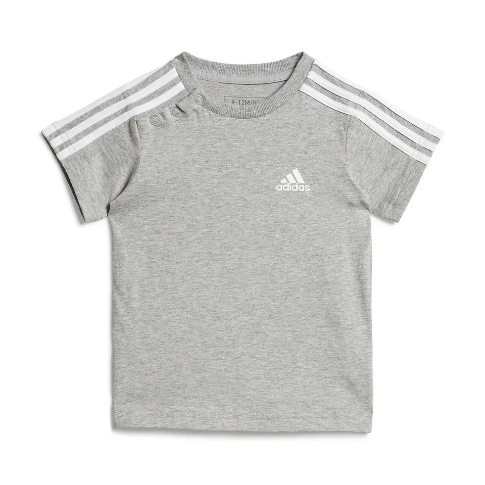 Conjunto Bebé/RN Gris Adidas IY5091 7