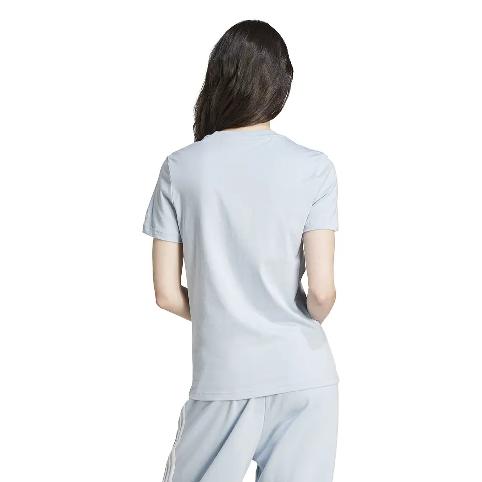 Polera Mujer Celeste Adidas IY9188 2