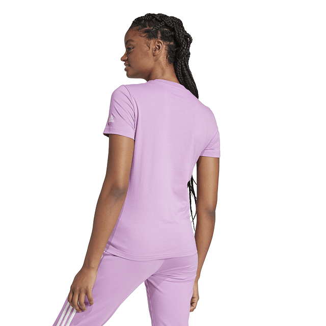 Polera Mujer Rosada Adidas IY9192