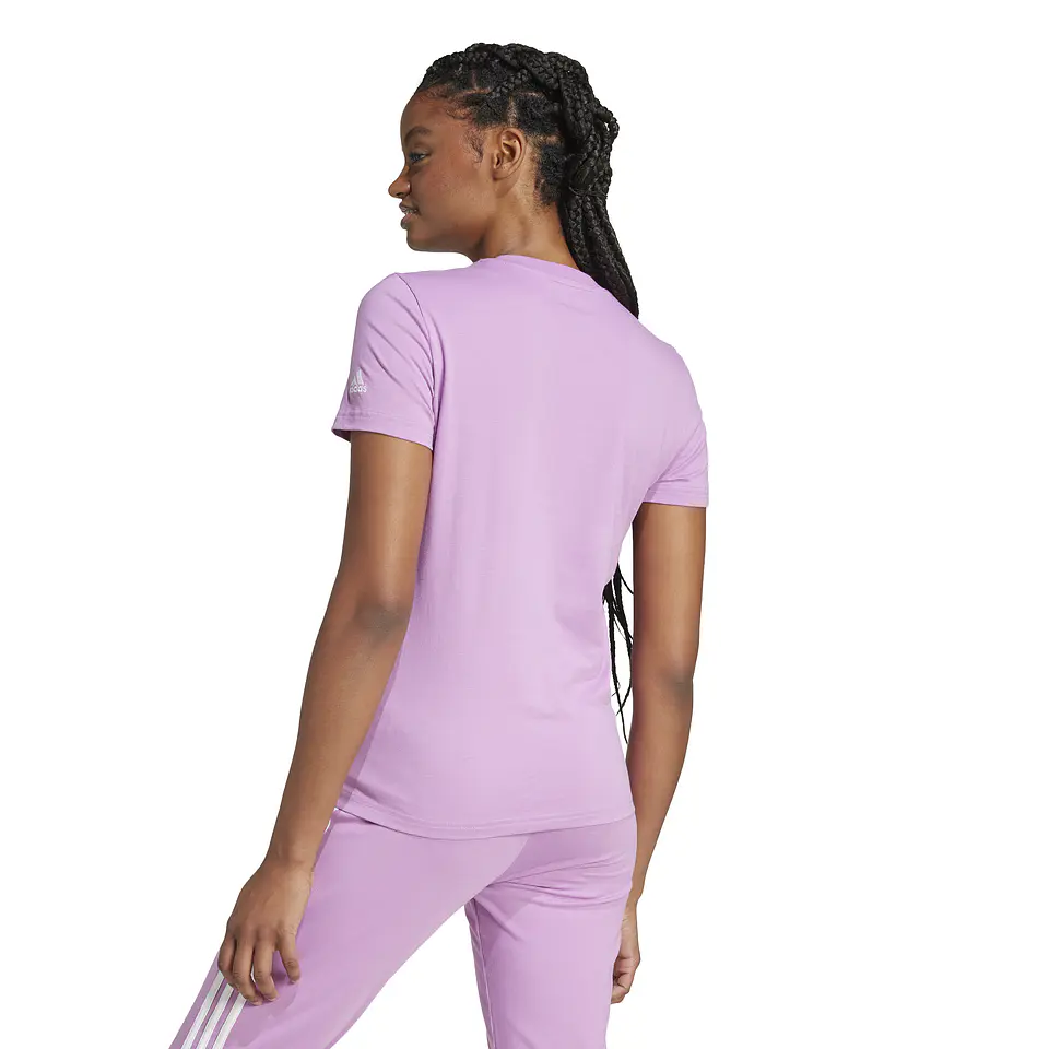Polera Mujer Rosada Adidas IY9192 2