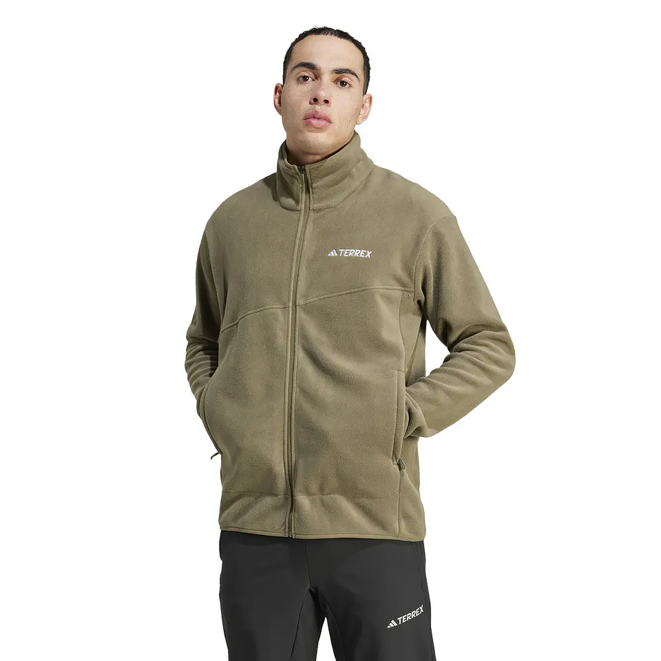 Polerón Hombre Verde Adidas IZ3291 1