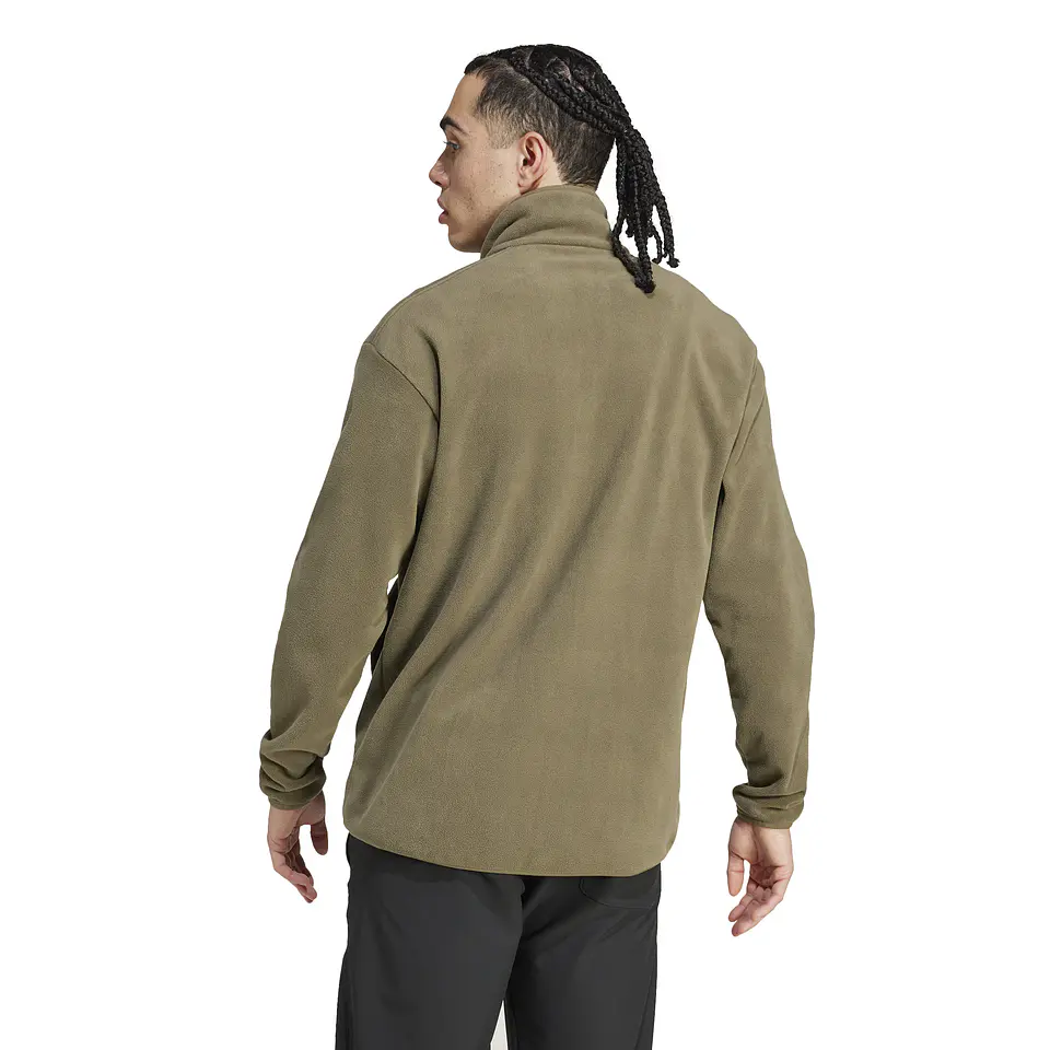 Polerón Hombre Verde Adidas IZ3291 2
