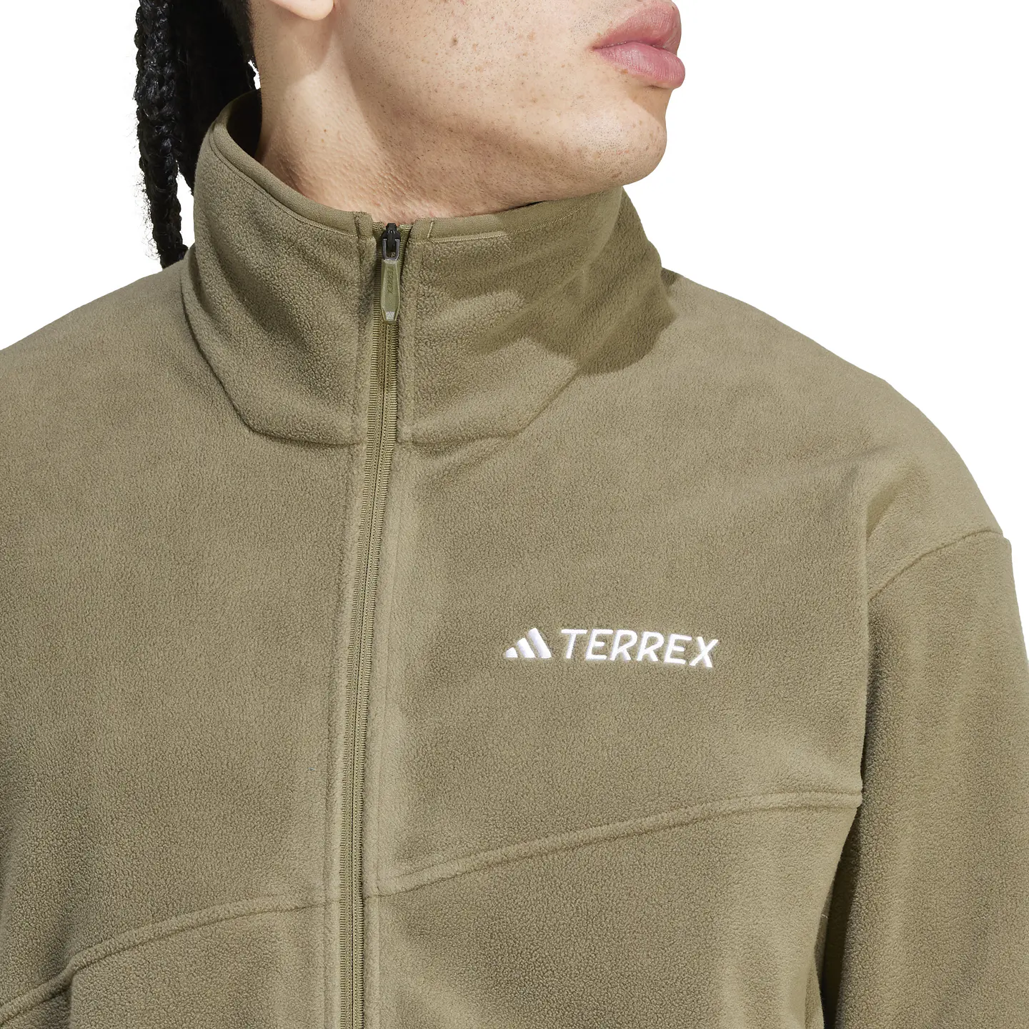 Polerón Hombre Verde Adidas IZ3291 4