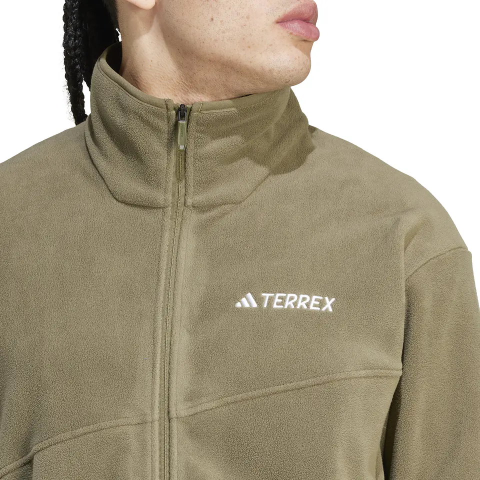 Polerón Hombre Verde Adidas IZ3291 4