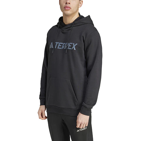 Polerón Hombre Negro Adidas IZ3305