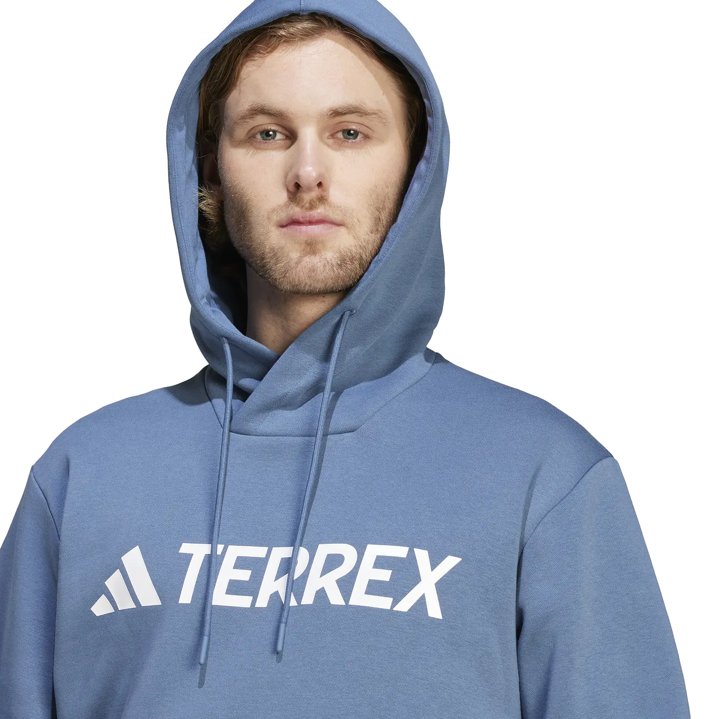 Polerón Hombre Azul Adidas IZ3306 3