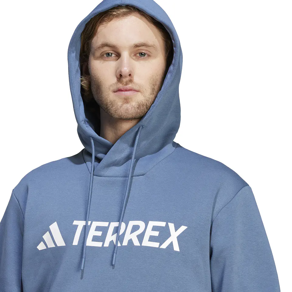 Polerón Hombre Azul Adidas IZ3306 3