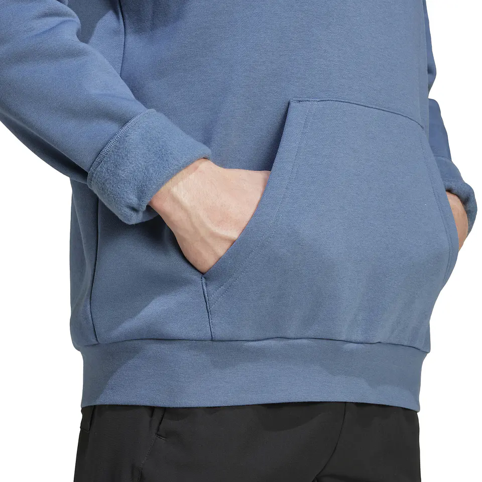 Polerón Hombre Azul Adidas IZ3306 4
