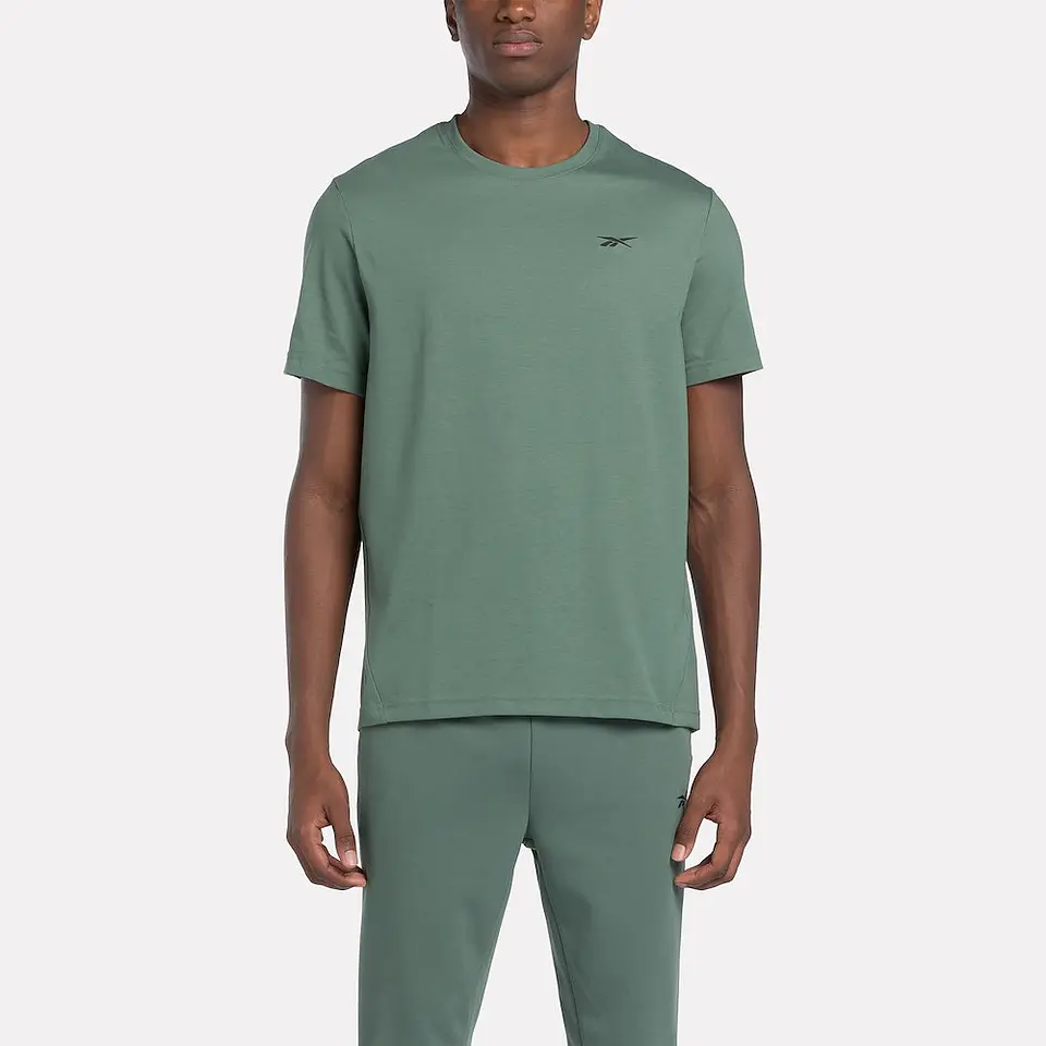 Polera Hombre Oliva Reebok 100205342 1