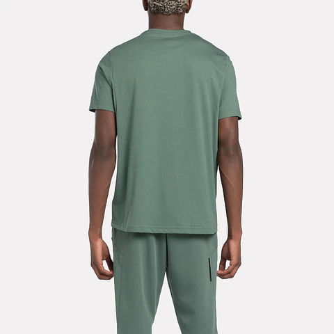 Polera Hombre Oliva Reebok 100205342