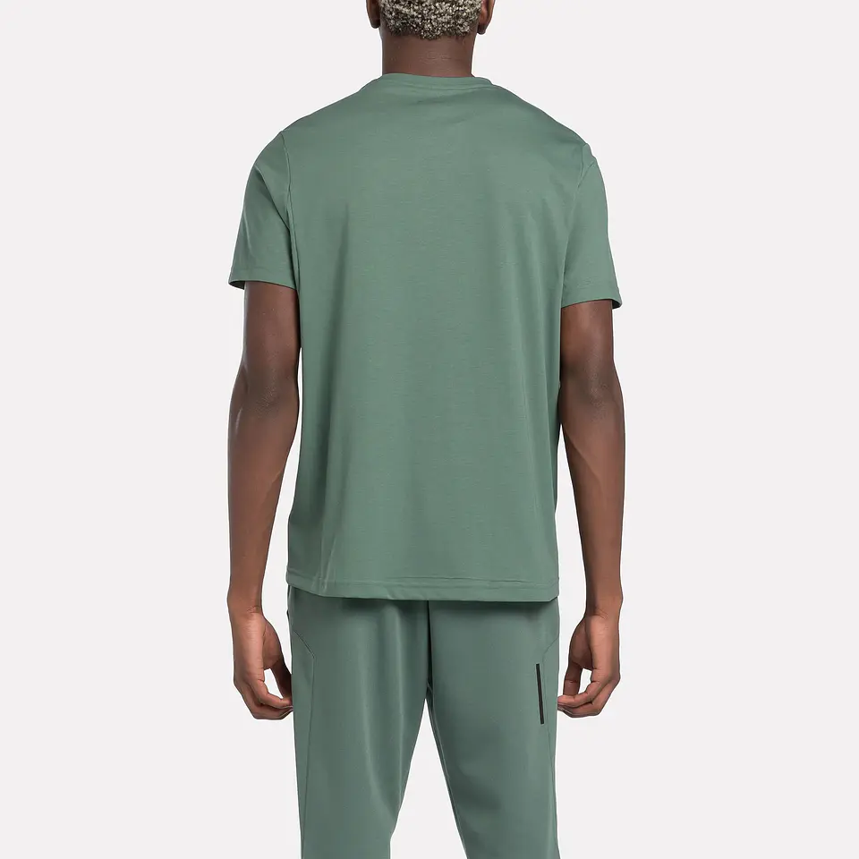 Polera Hombre Oliva Reebok 100205342 2