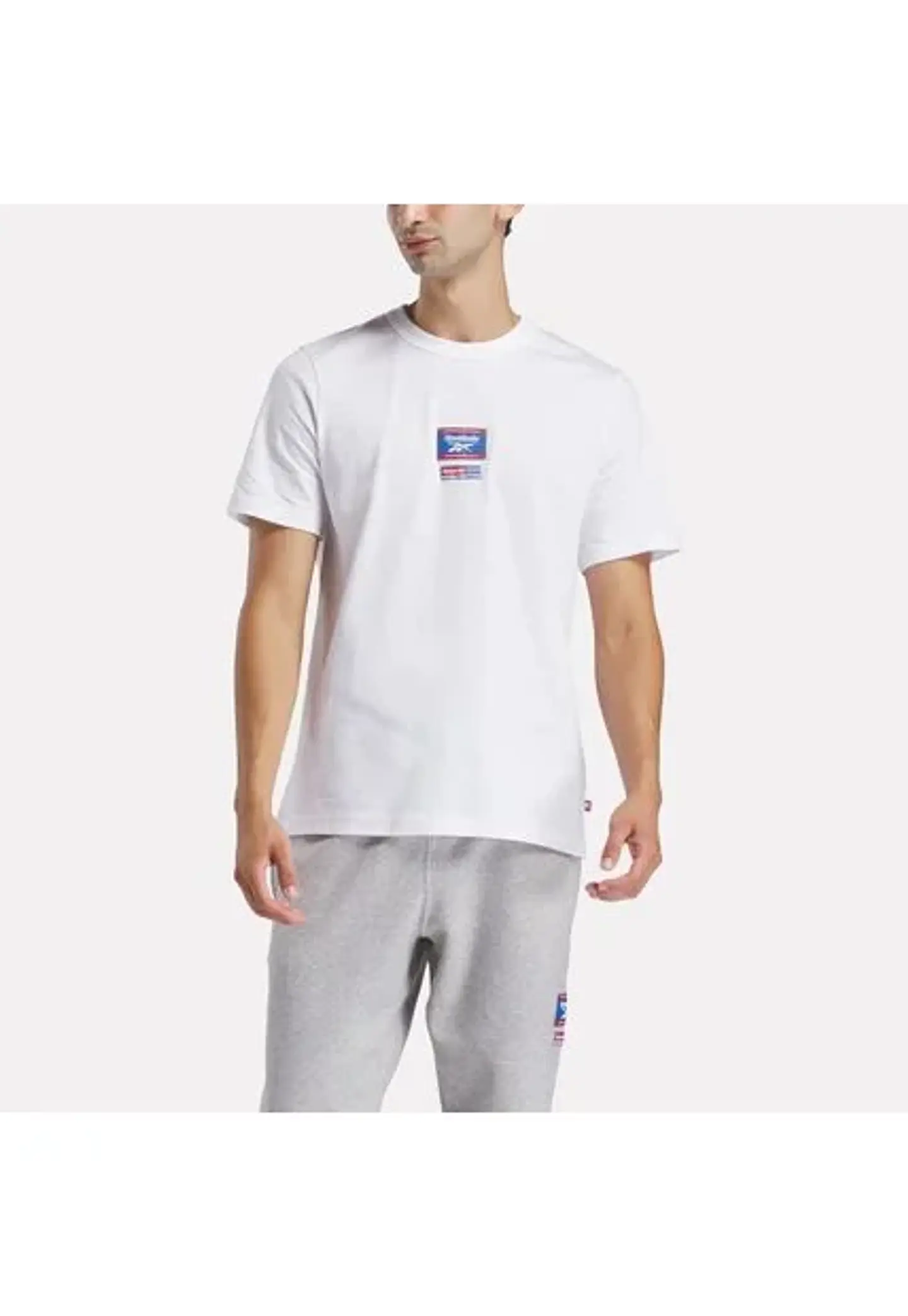 Polera Hombre Blanca Reebok 100205444 1