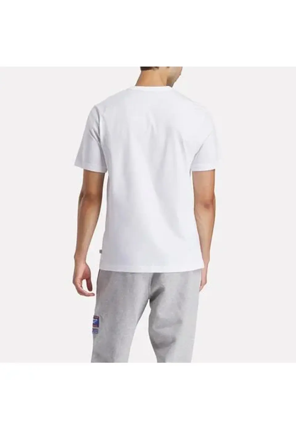 Polera Hombre Blanca Reebok 100205444 2