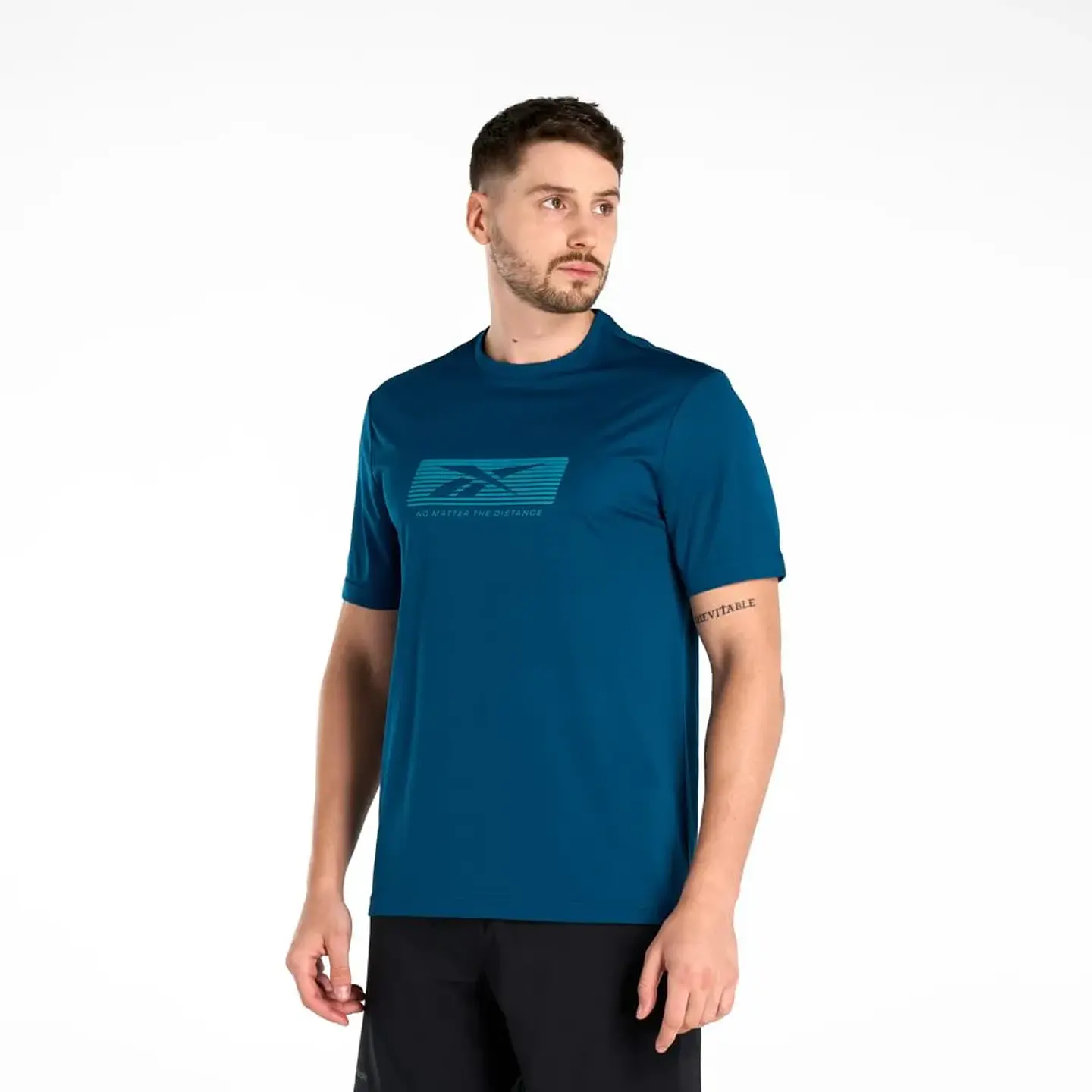 Polera Hombre Petróleo Reebok 100206056 1