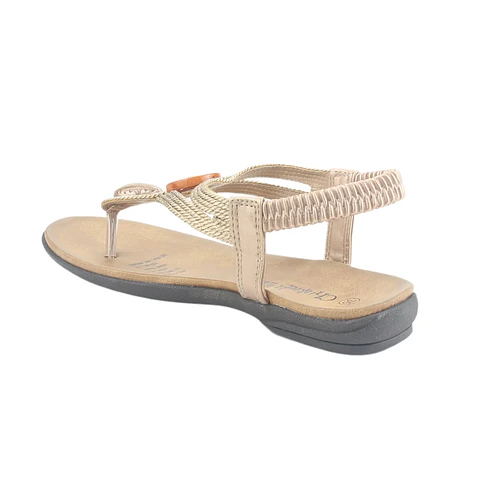 Sandalia Mujer Dorada Chalada 13-ANATOMIC78GO