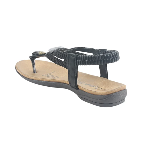 Sandalia Mujer Negra Chalada 13-ANATOMIC78BK