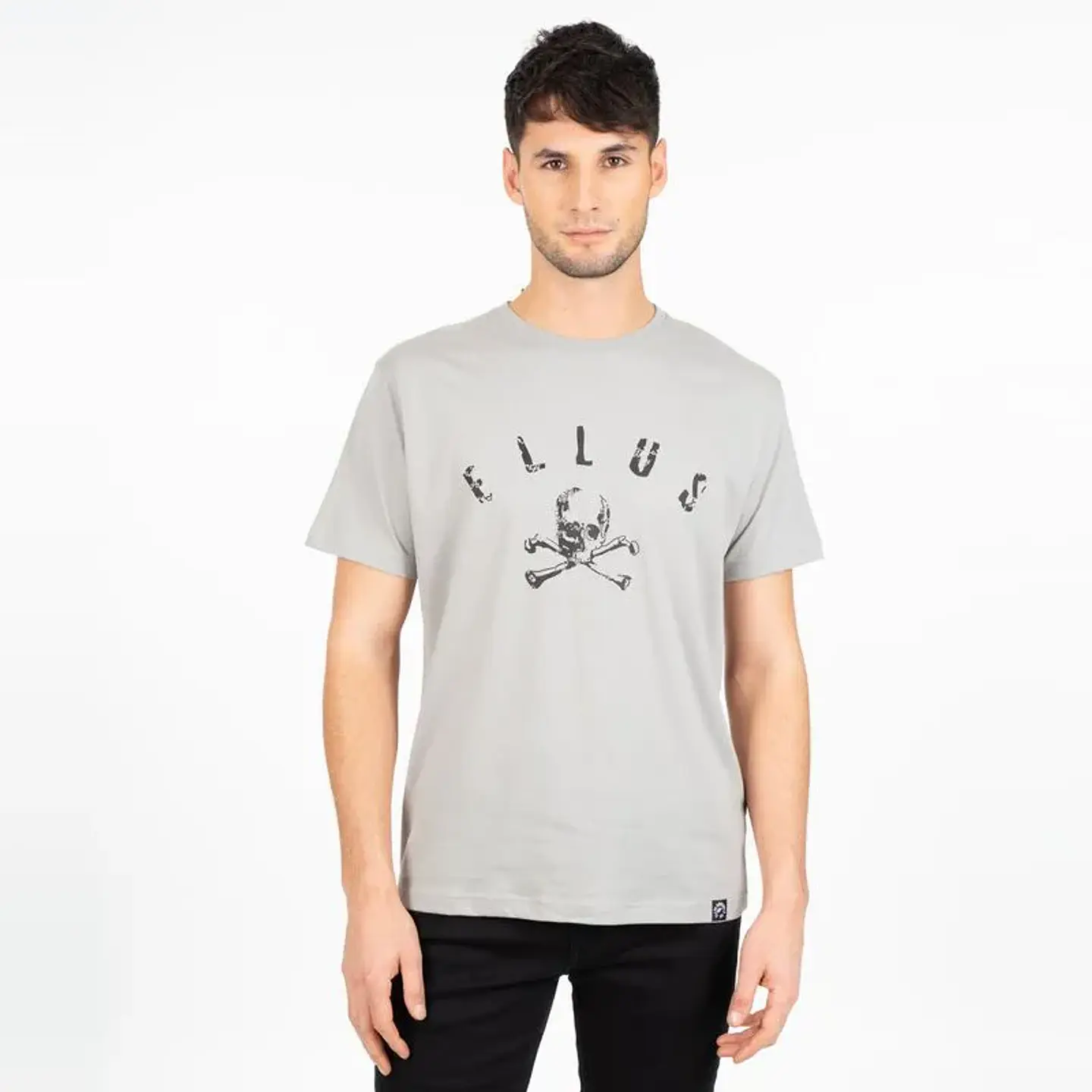Polera Hombre Plateada Ellus CMC63918 1