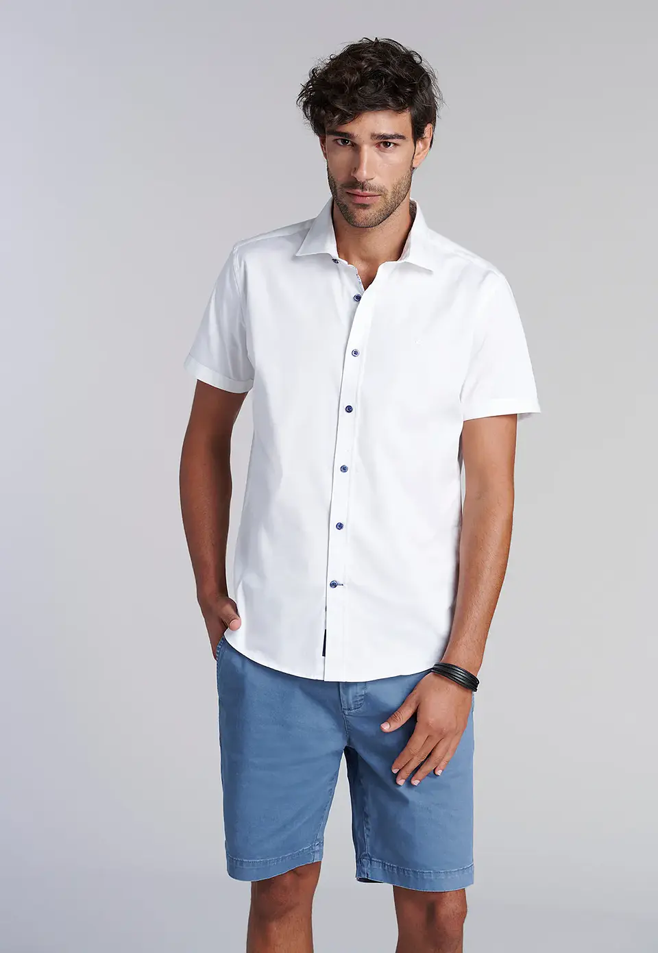 Camisa Hombre Blanca Ferouch 158402Y-0001 1