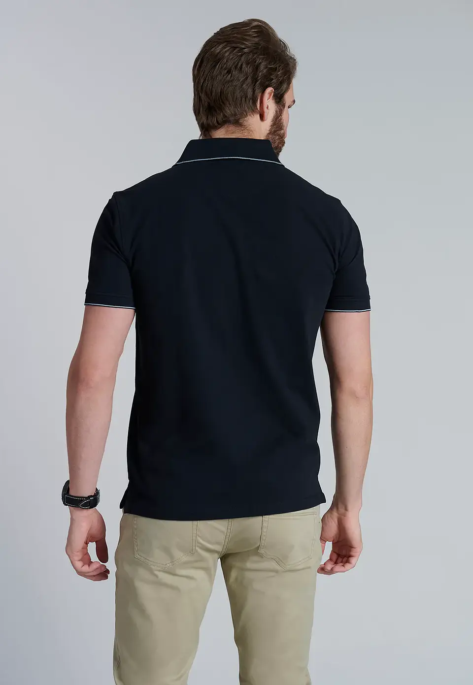 Polera Hombre Negra Ferouch 407926Y-0016 3