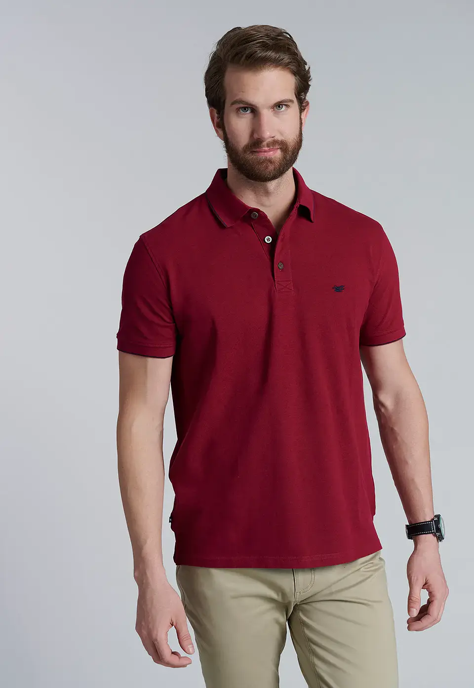 Polera Hombre Burdeo Ferouch 407926Y-0018 1