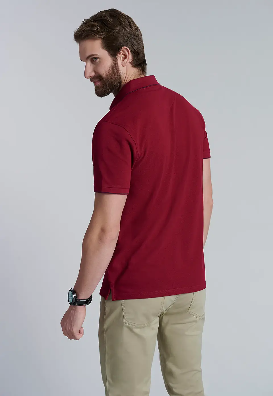 Polera Hombre Burdeo Ferouch 407926Y-0018 3