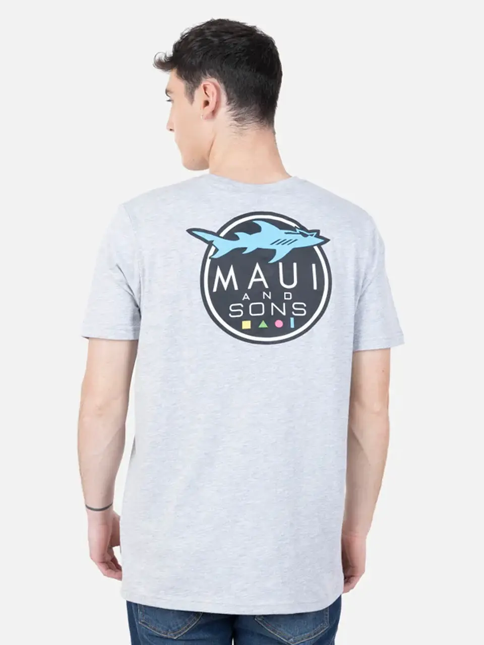 Pack Polera + Billetera Hombre Gris Maui AV1553-MV23 2