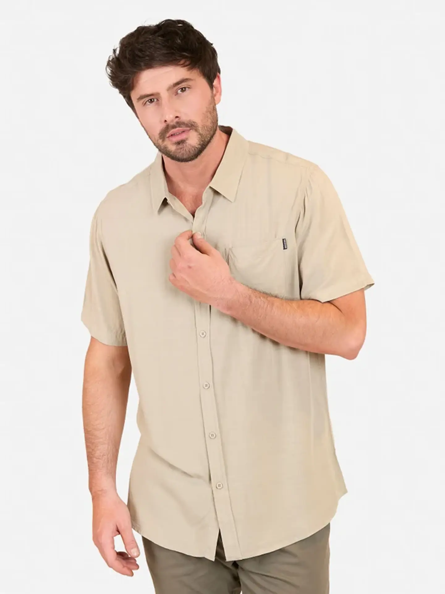 Camisa Hombre Caqui Maui 5C916-MV 1
