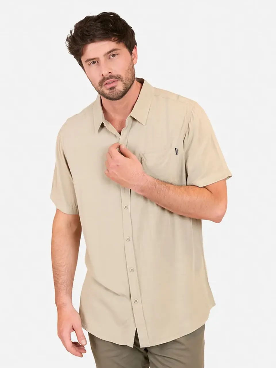 Camisa Hombre Caqui Maui 5C916-MV 1