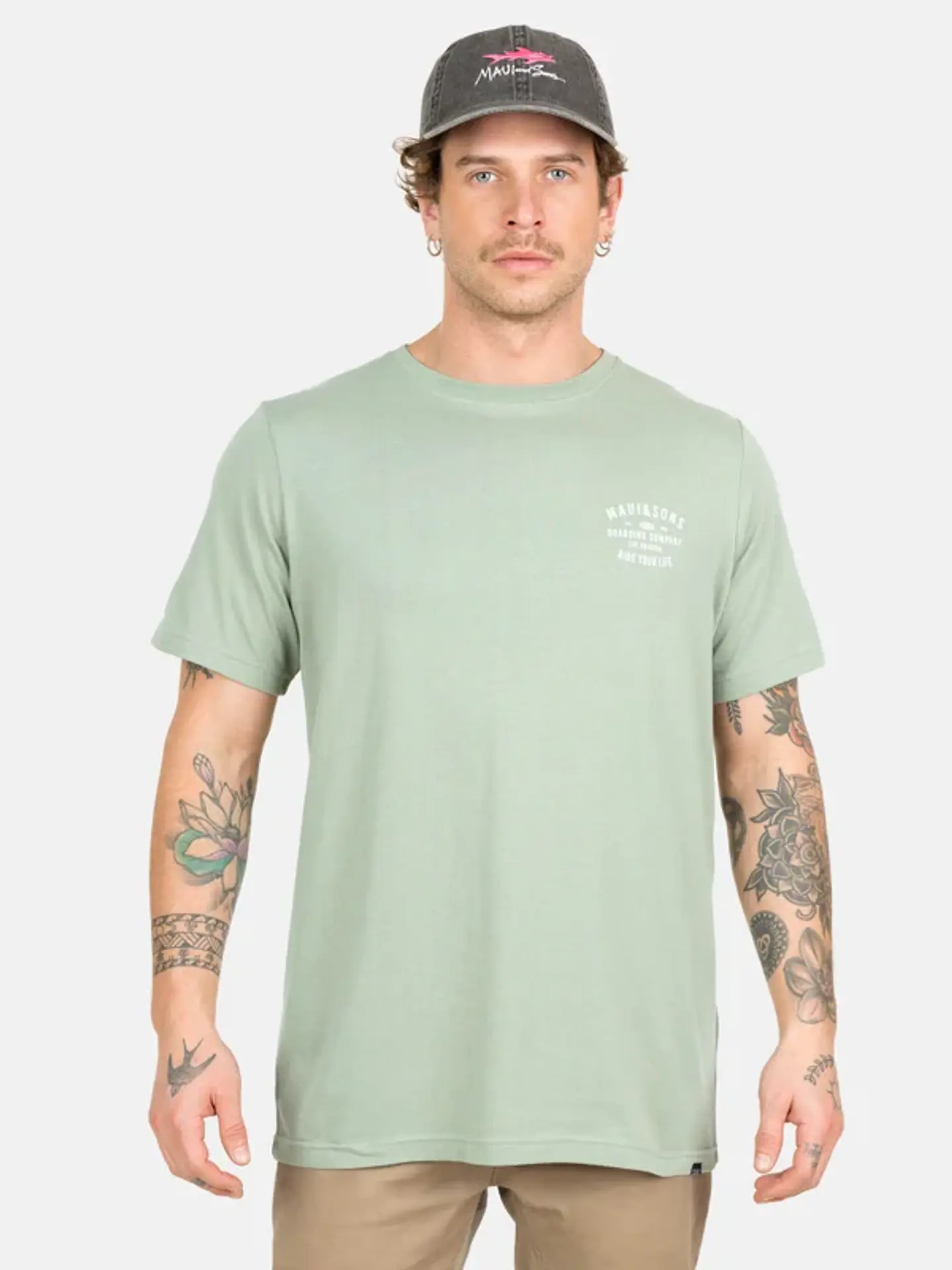 Polera Hombre Verde Maui 5P1012-MV 1