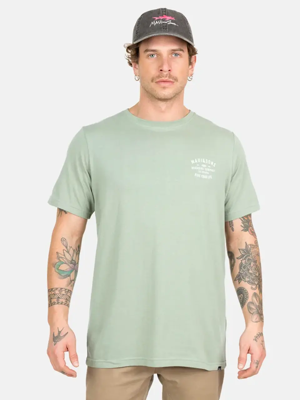 Polera Hombre Verde Maui 5P1012-MV 1