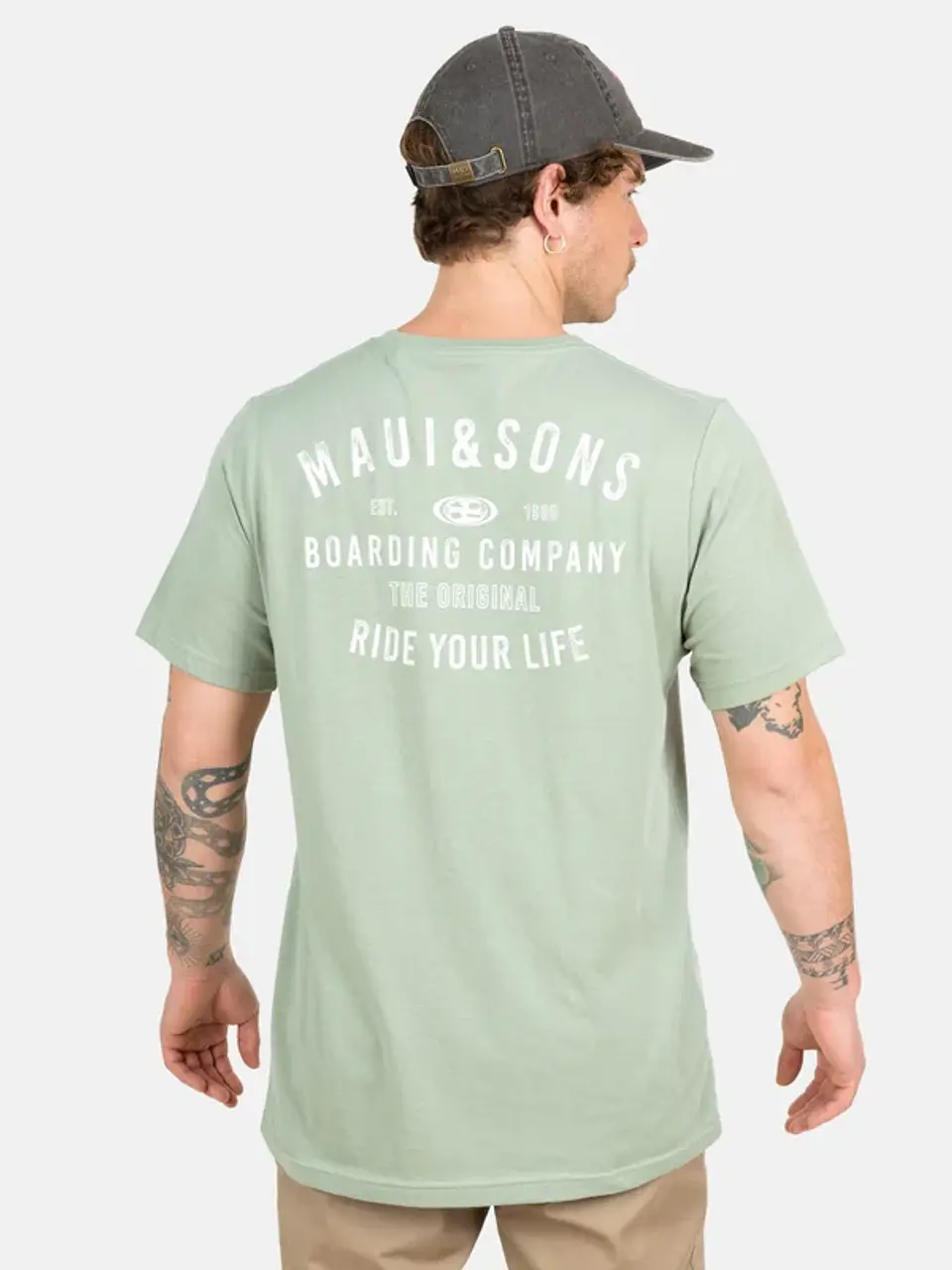 Polera Hombre Verde Maui 5P1012-MV 2